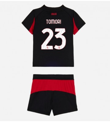 AC Milan Fikayo Tomori #23 Hjemmebanetrøje Børn 2025-26 Kortærmet (+ Korte bukser)